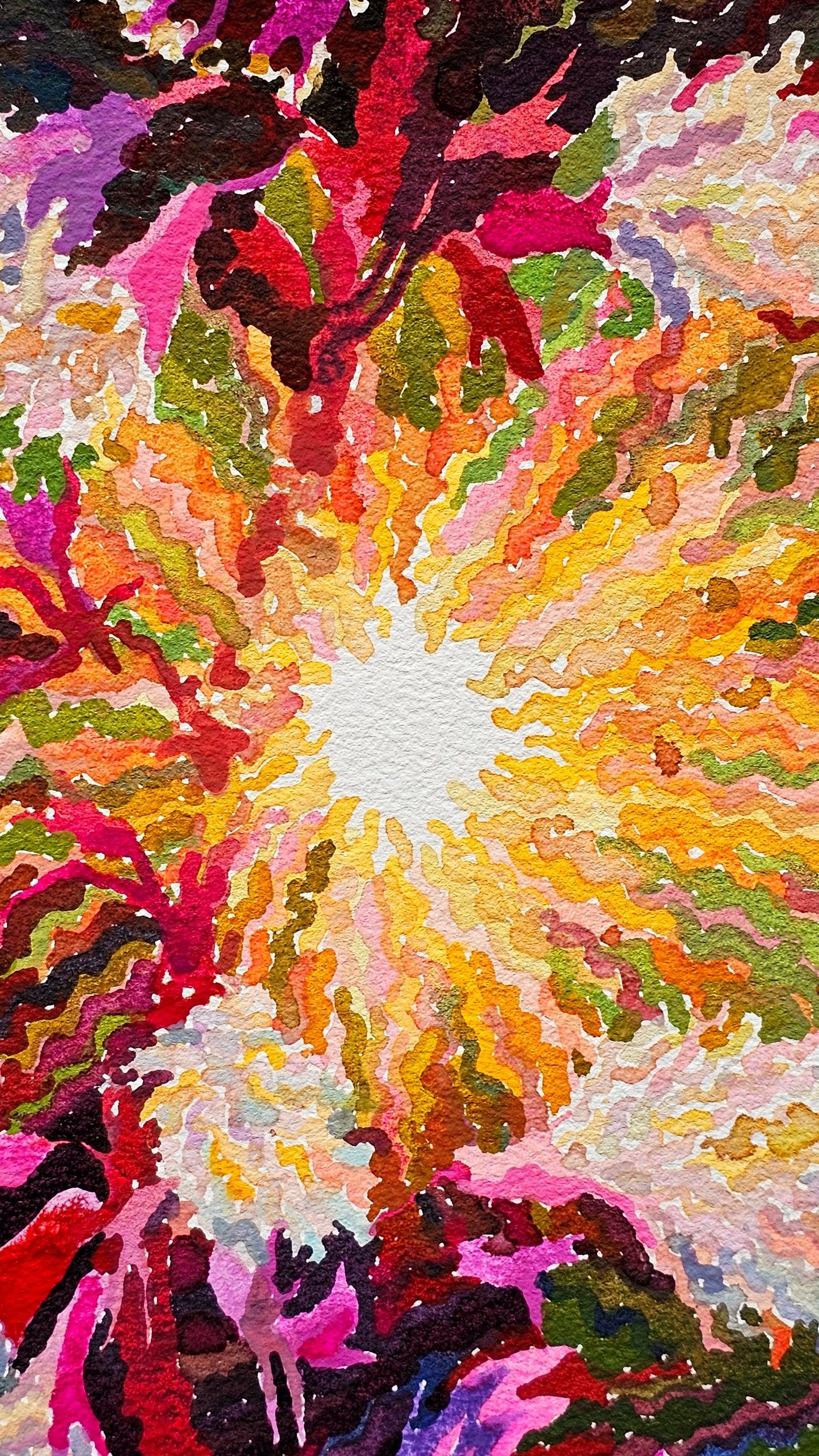 Salvia Divinorum Watercolor Painting by Tanbelia
