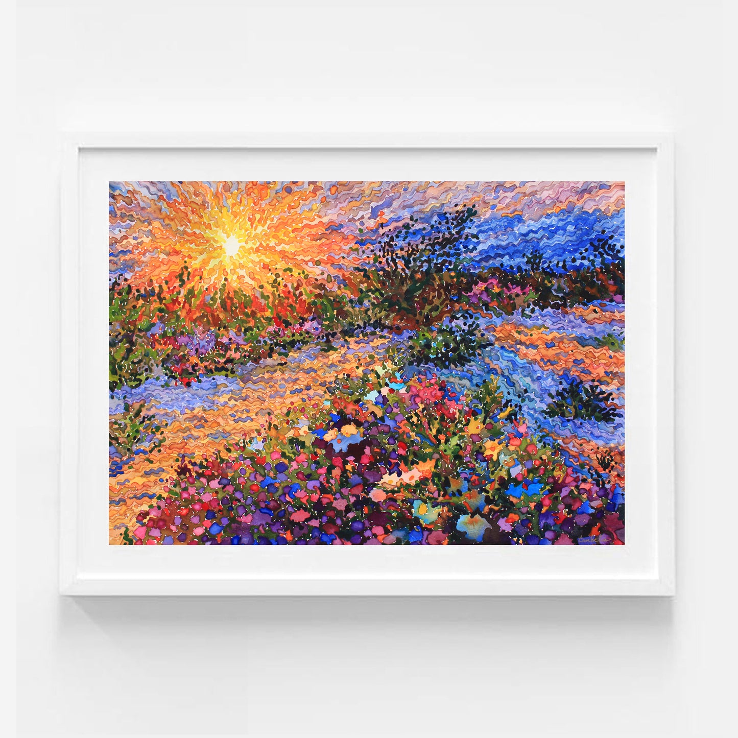 Anza Borrego Desert State Park Print by Tanbelia