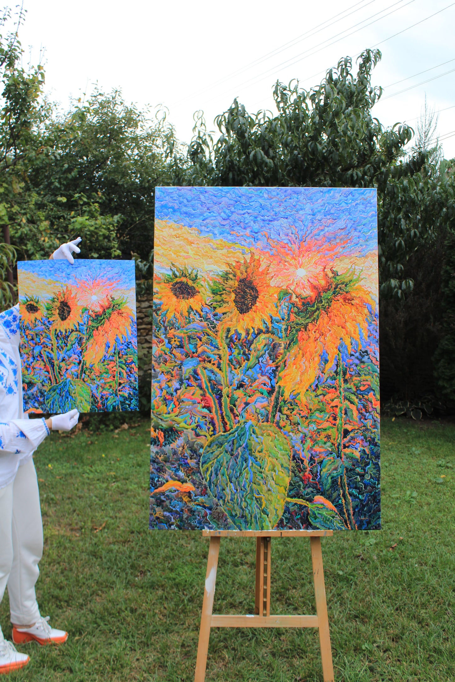 Sunflower Prints by Tanbelia