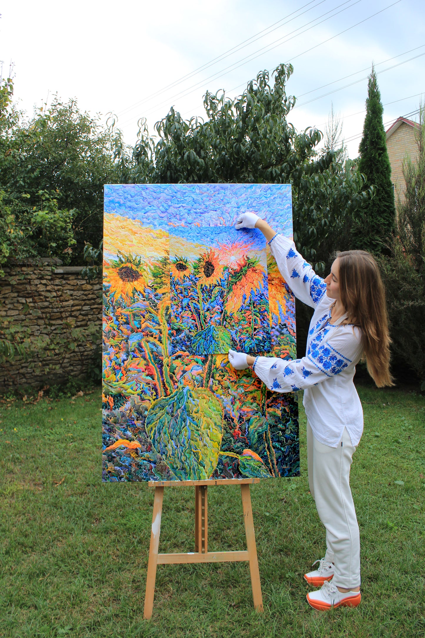 Sunflower Prints by Tanbelia