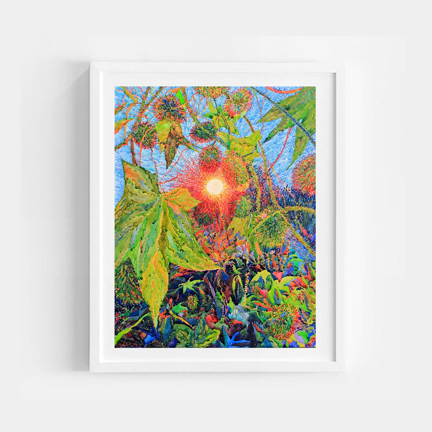 Wild Cucumber Watercolor Print
