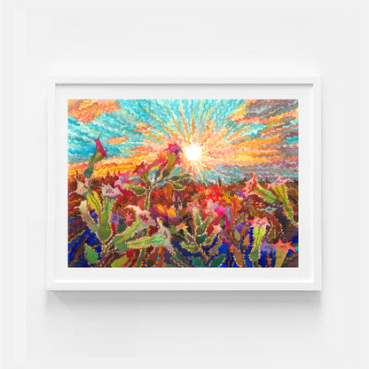 Tobacco Plant Watercolor Painting by Tanbelia