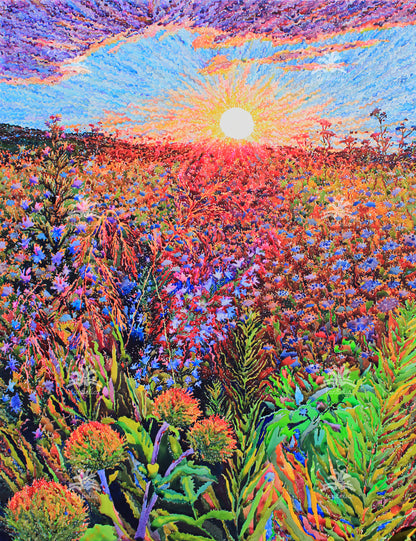 In the Buckwheat Field Print
