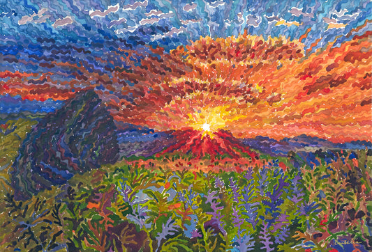 Yellowstone National Park Print by Tanbelia