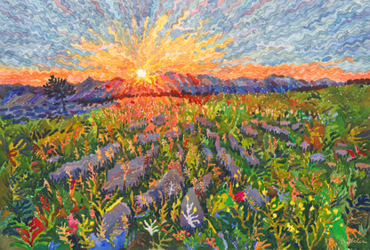 Yorkshire Dales National Park Print by Tanbelia