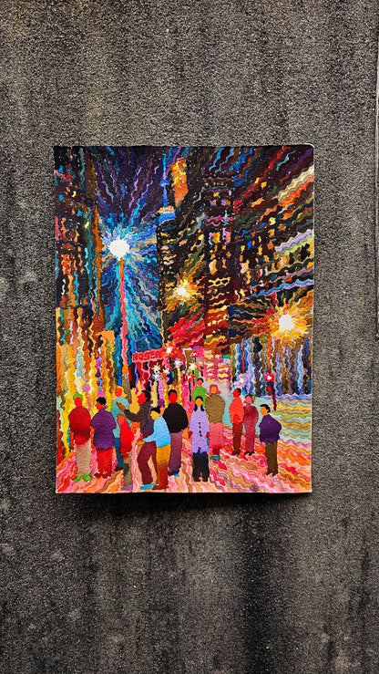 Toronto Watercolor Painting by Tanbelia