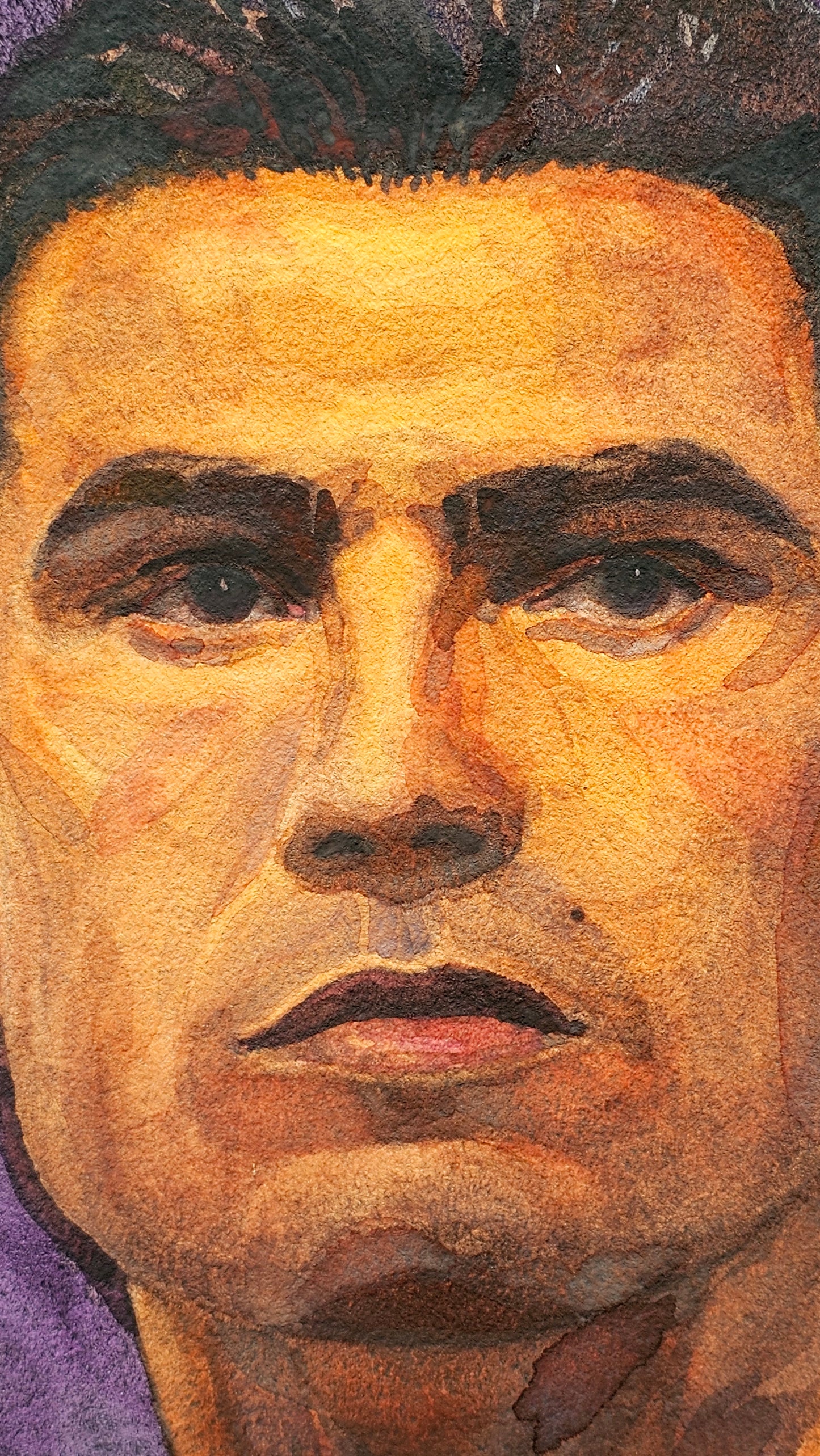 Cristiano Ronaldo Watercolor Painting by Tanbelia