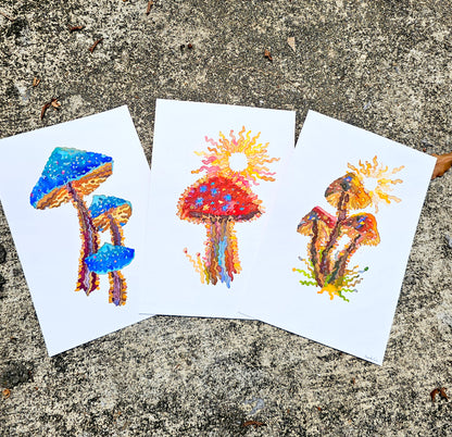 Mushroom Greeting Cards