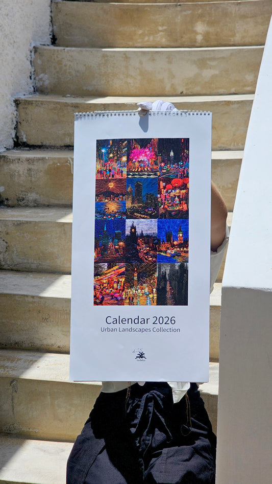 Pre Order 10th October - Calendar 2026 with National Parks and Urban Landscapes by Tanbelia