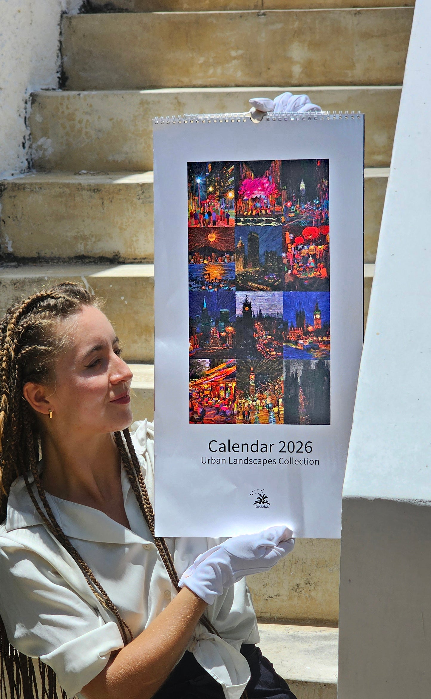 Calendar 2026 with National Parks and Urban Landscapes by Tanbelia