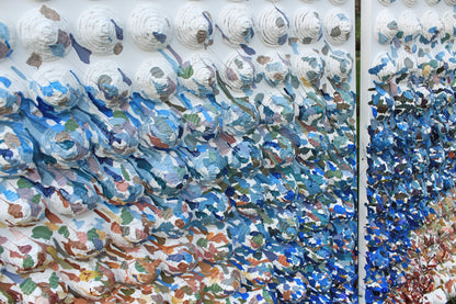 Extra Large Textured Acrylic Painting by Tanbelia
