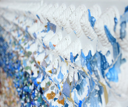 Extra Large Textured Acrylic Painting by Tanbelia