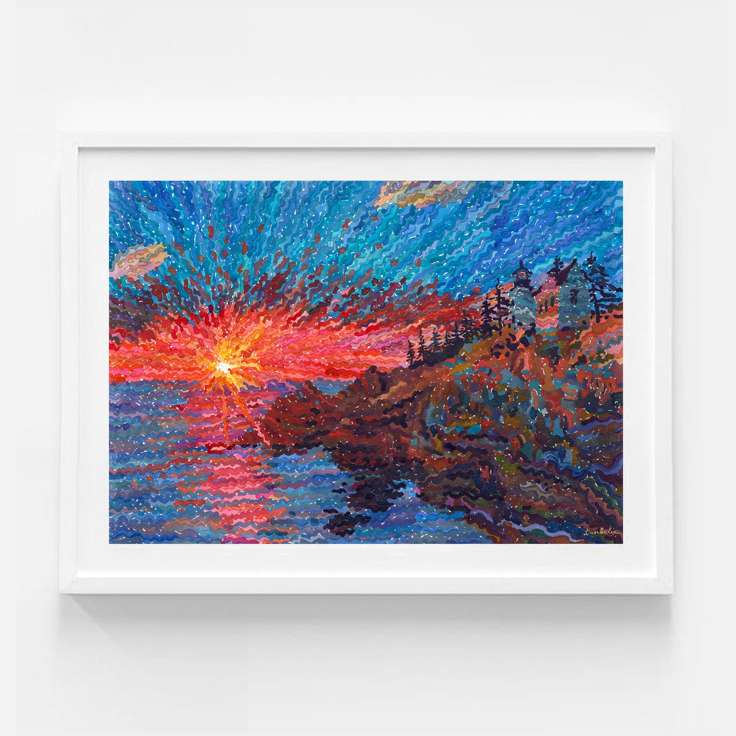 Acadia National Park Print by Tanbelia