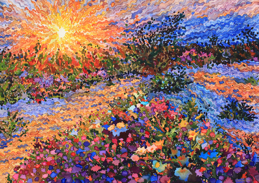 Anza Borrego Desert State Park Print by Tanbelia