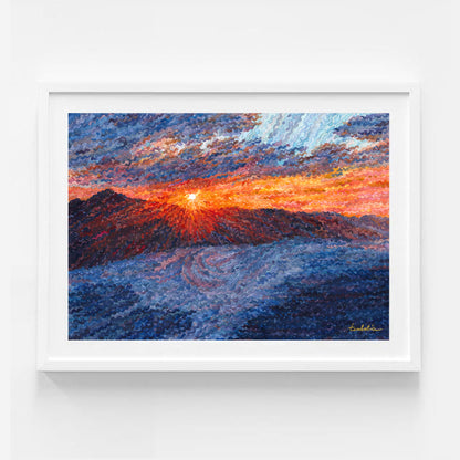 Death Valley National Park Watercolor Painting by Tanbelia