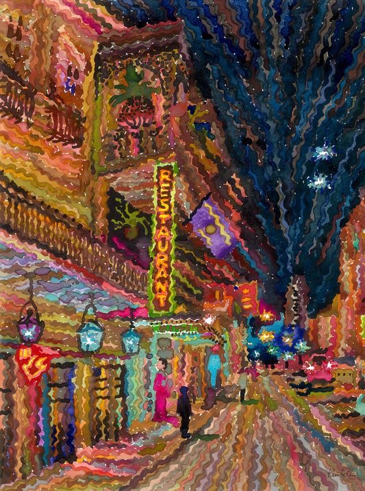 New Orleans Watercolor Print