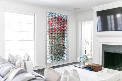 3 Piece Triptych Textured Acrylic Painting by Tanbelia