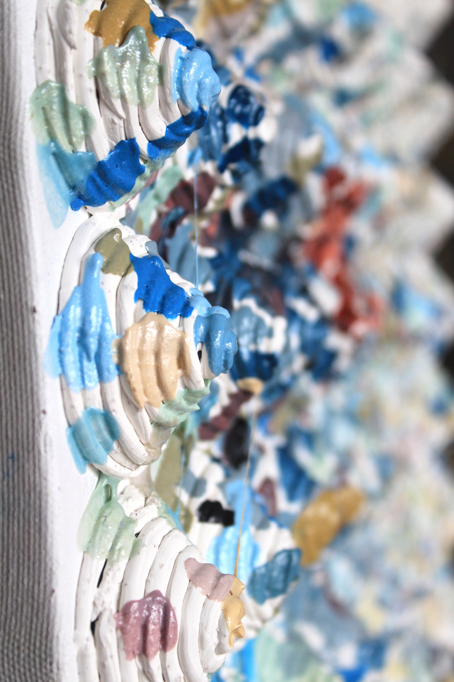 Diptych Seascape Abstract Painting by Tanbelia