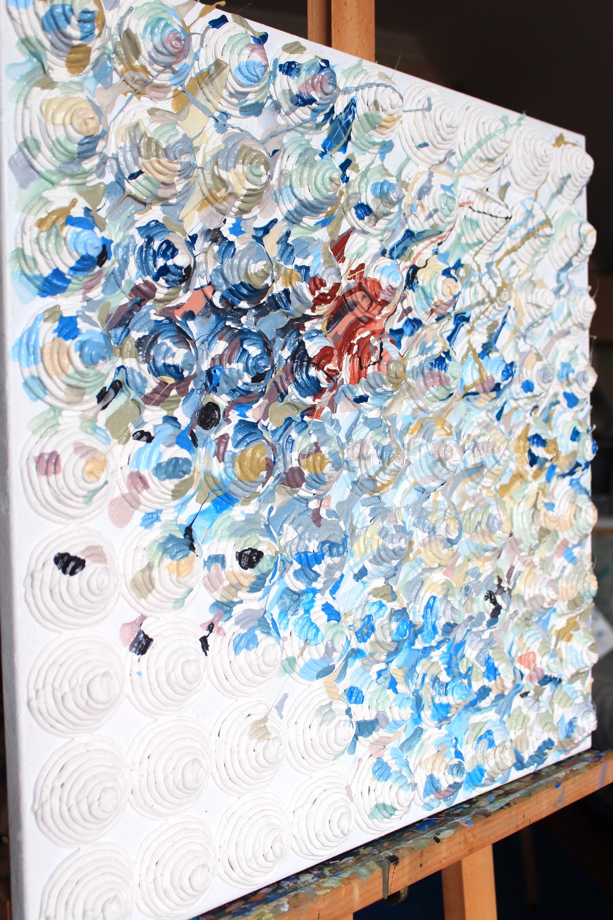 Diptych Seascape Abstract Painting by Tanbelia