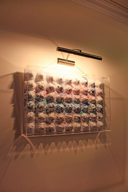 Relief Abstract Painting Framed in a Plexiglass Box by Tanbelia