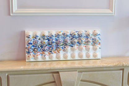 Abstract Textured Painting of the Sea by Tanbelia