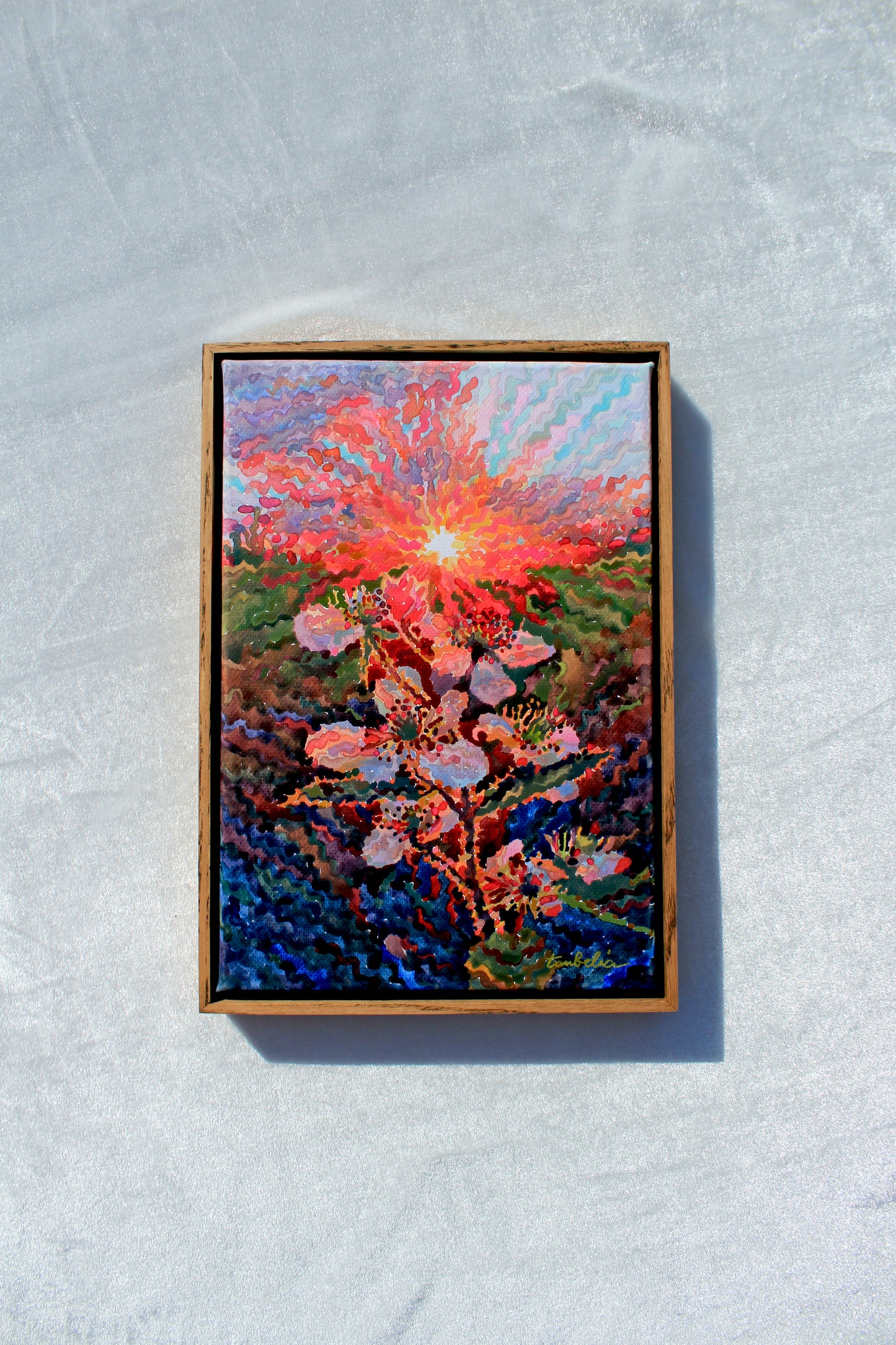 Apple Blossom Watercolor Print