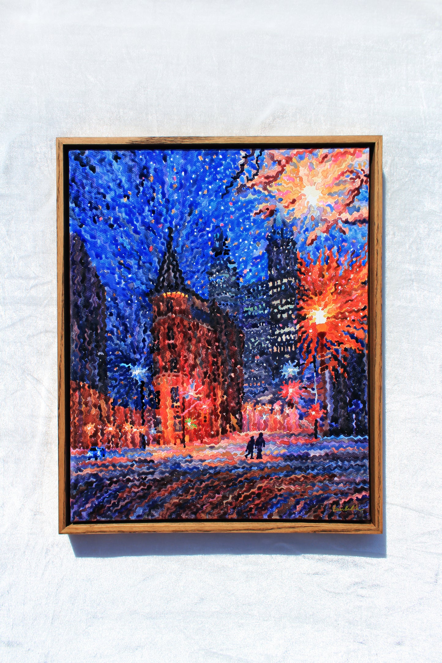 Gooderham Building in Toronto Watercolor Print