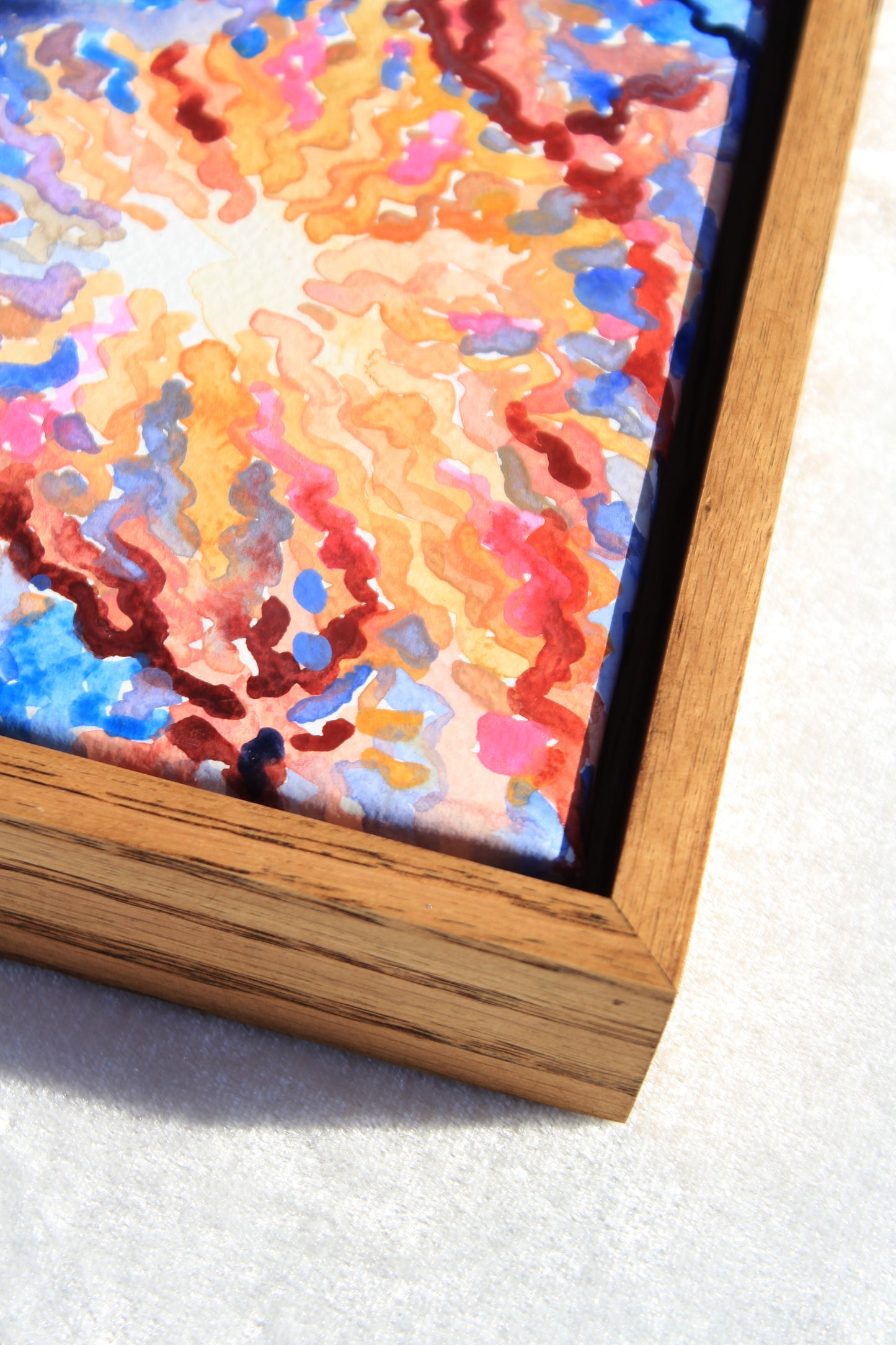 Gooderham Building in Toronto Framed Watercolor Artwork