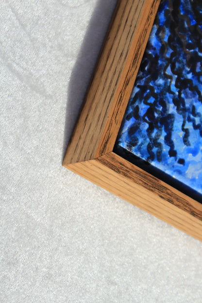 Elizabeth Tower in London Framed Watercolor Artwork