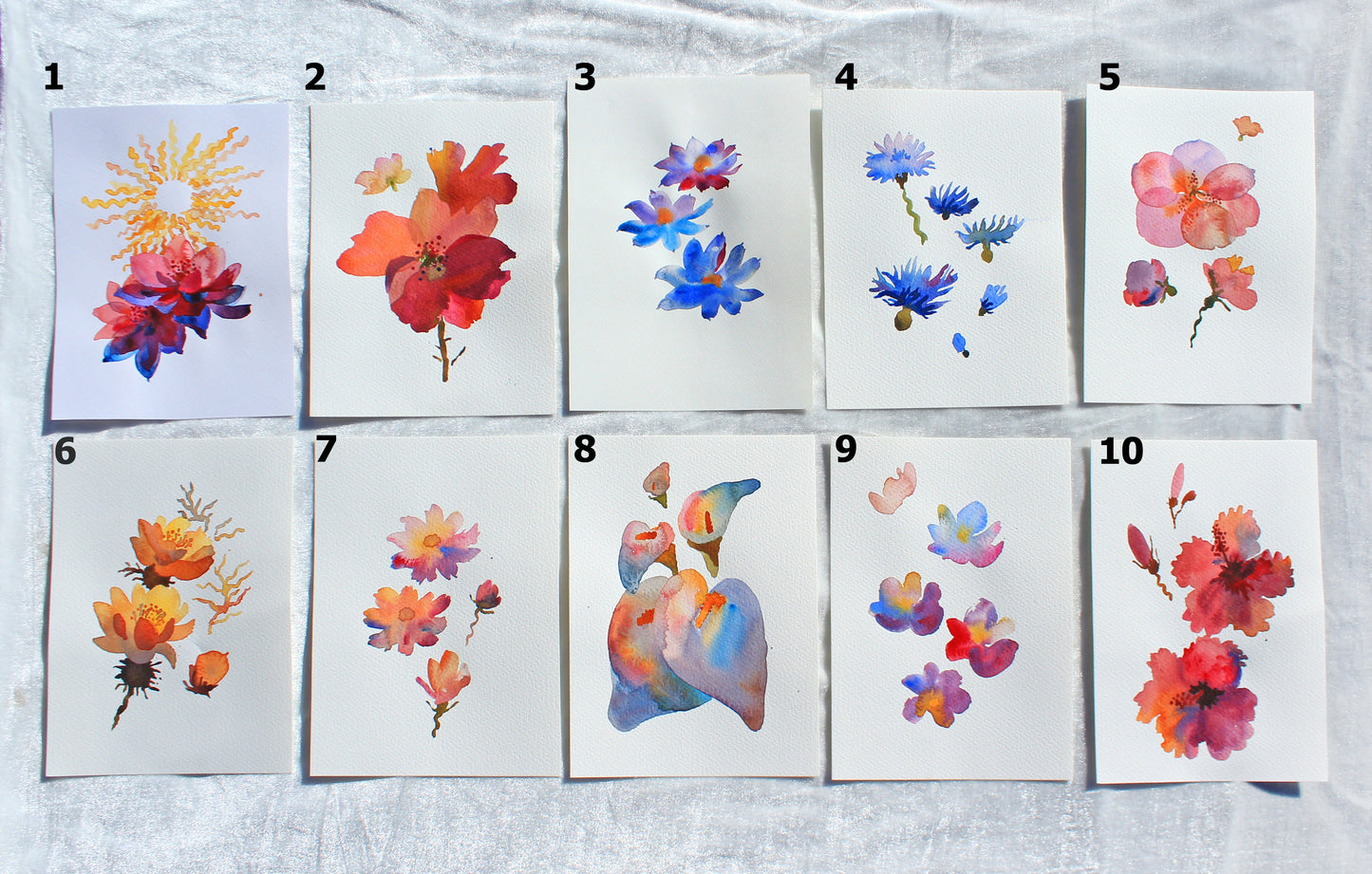 Flowers Greeting Cards
