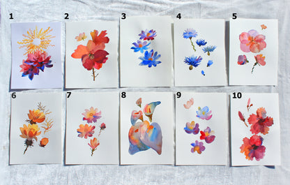 Flowers Greeting Cards