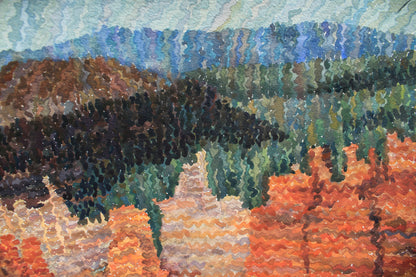 Bryce Canyon National Park Watercolor Painting by Tanbelia