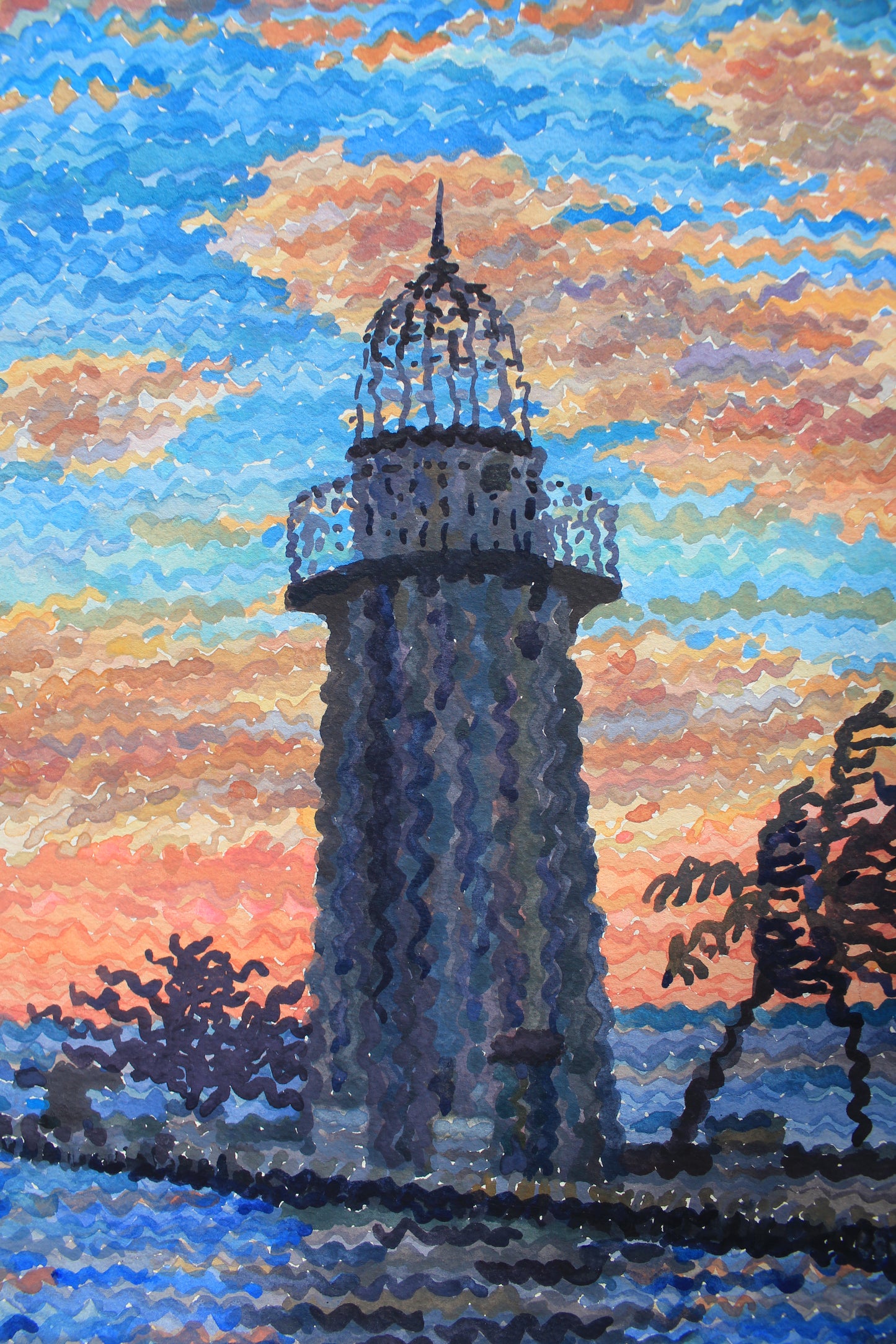 Biscayne National Park Watercolor Print