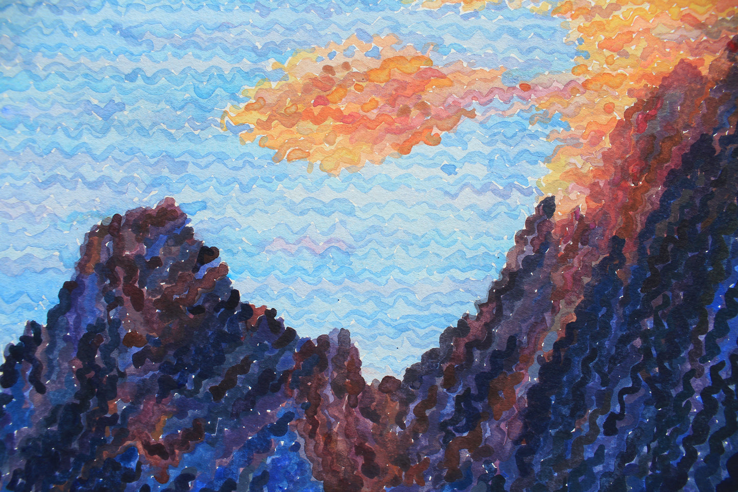 Grand Teton National Park Watercolor Print