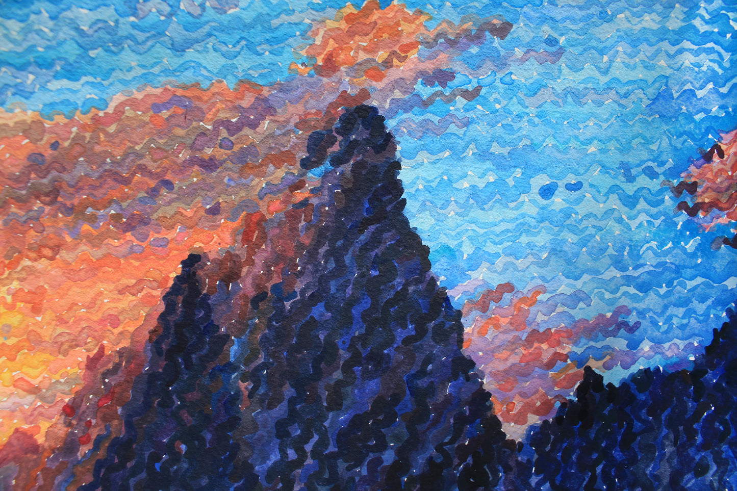 Grand Teton National Park Watercolor Print