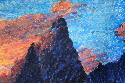 Grand Teton National Park Watercolor Print