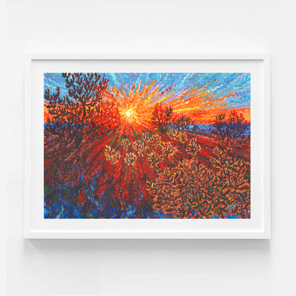 Joshua Tree National Park Print by Tanbelia