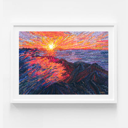 Timanfaya National Park Print by Tanbelia