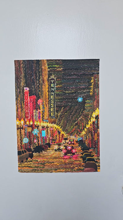 Knoxville Watercolor Painting by Tanbelia