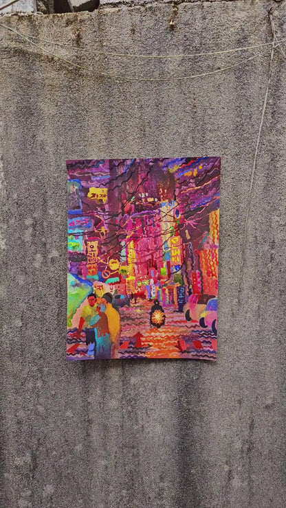 Seoul Watercolor Painting by Tanbelia