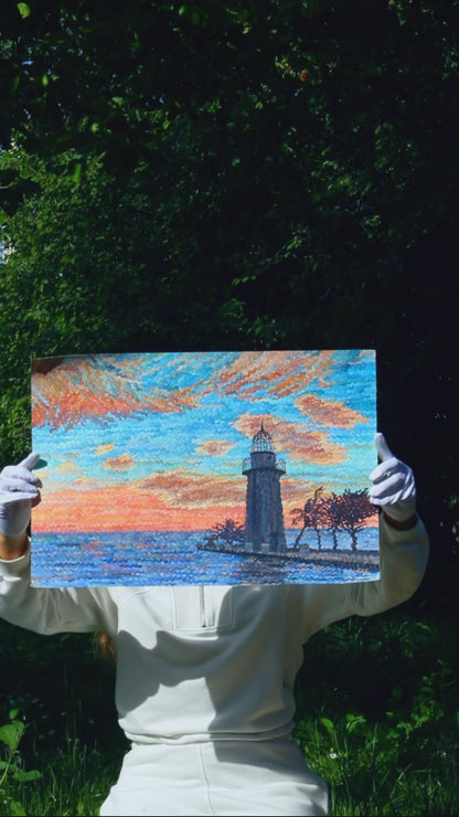 Biscayne National Park Watercolor Painting by Tanbelia