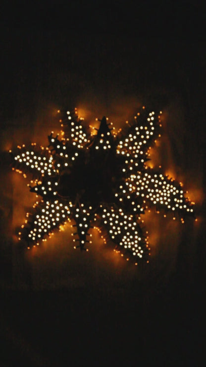 The way to life - Copper Extra Large Wall Sculpture with Light