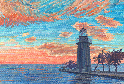 Biscayne National Park Watercolor Print
