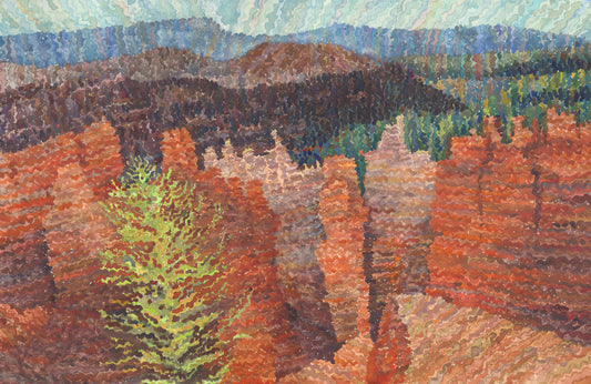 Bryce Canyon National Park Watercolor Print