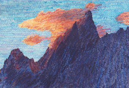 Grand Teton National Park Watercolor Painting by Tanbelia